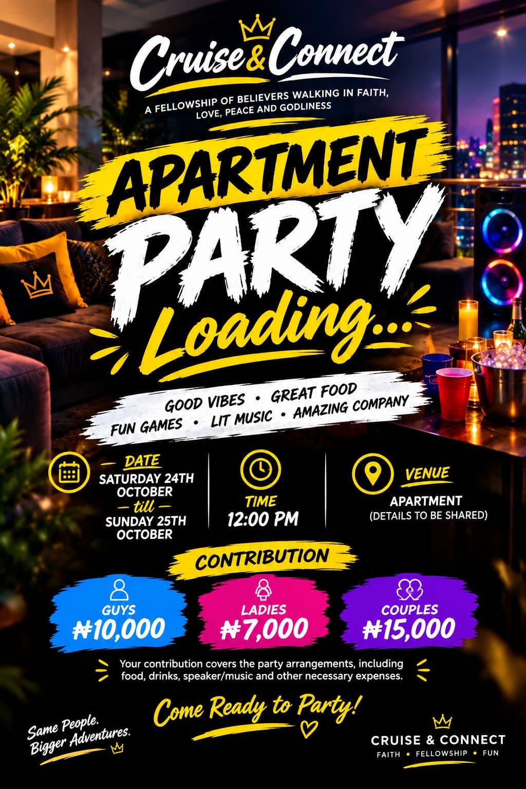 Apartment party