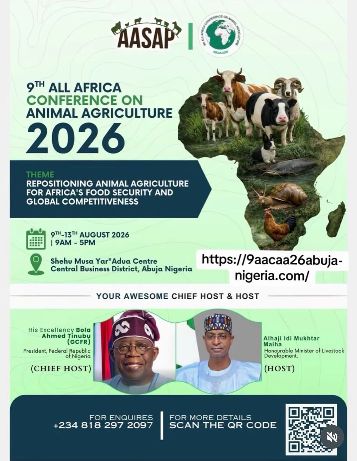 🐄 REPOSITIONING ANIMAL AGRICULTURE FOR AFRICA’S FOOD SECURITY AND GLOBAL COMPETITIVENESS