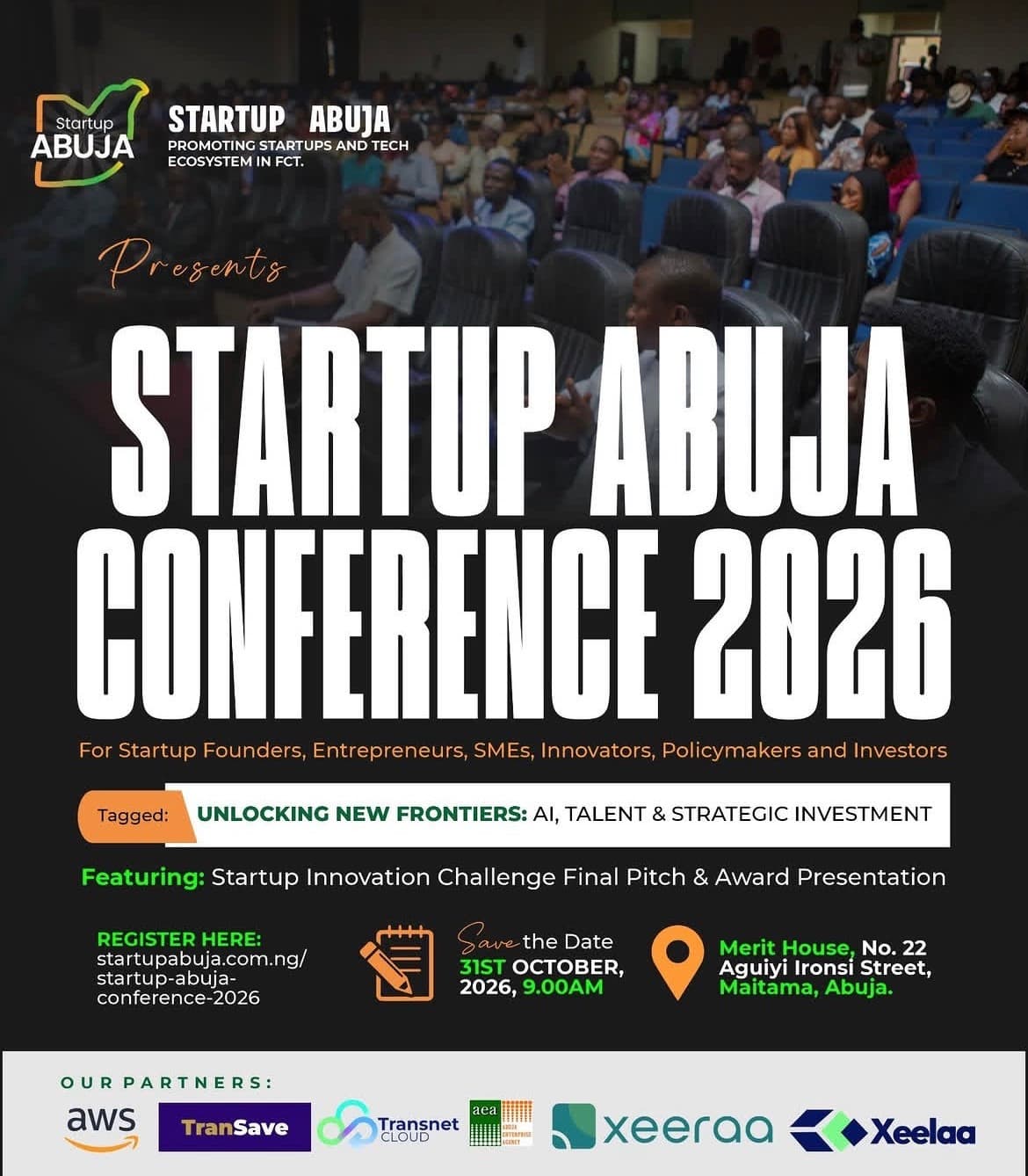 🚀 STARTUP ABUJA CONFERENCE 2026