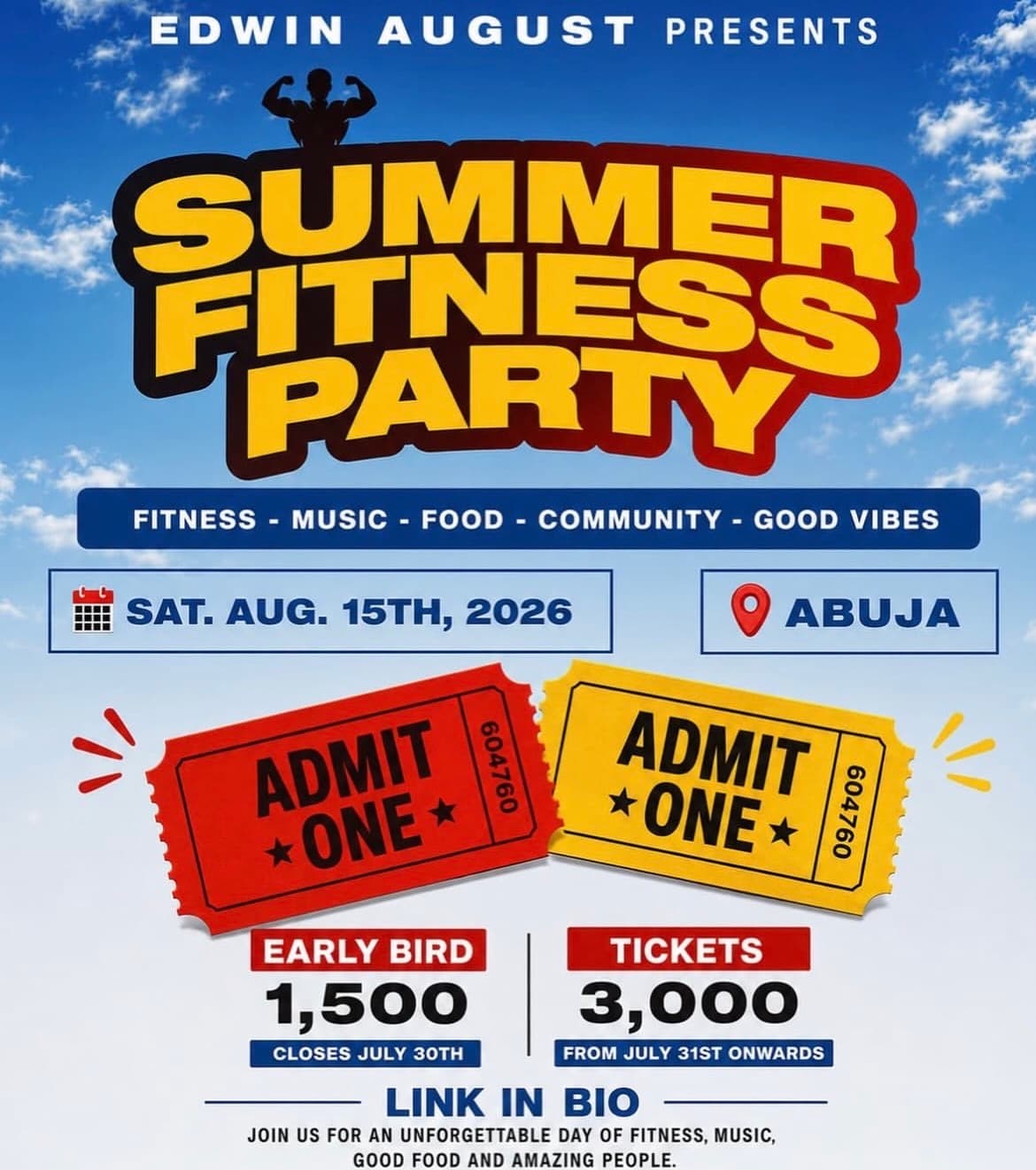 💪 SUMMER FITNESS PARTY