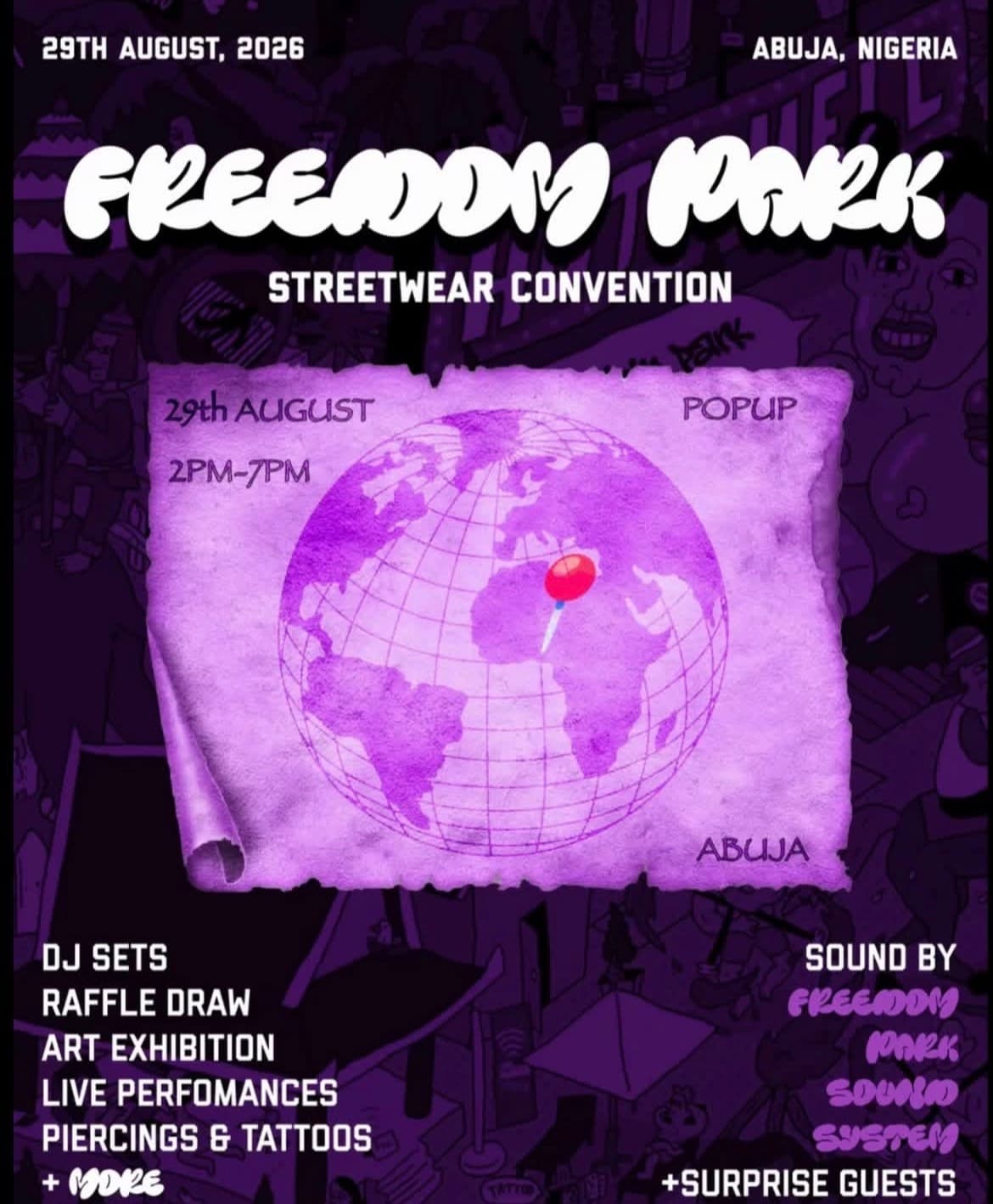 ๐ FREEDOM PARK STREETWEAR CONVENTION