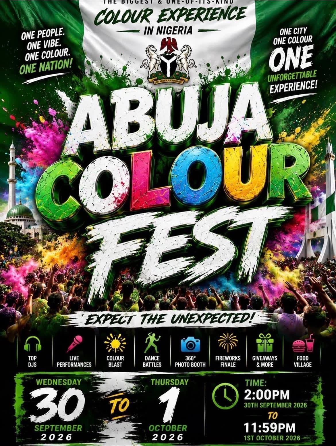 🎨 ABUJA COLOUR FEST
