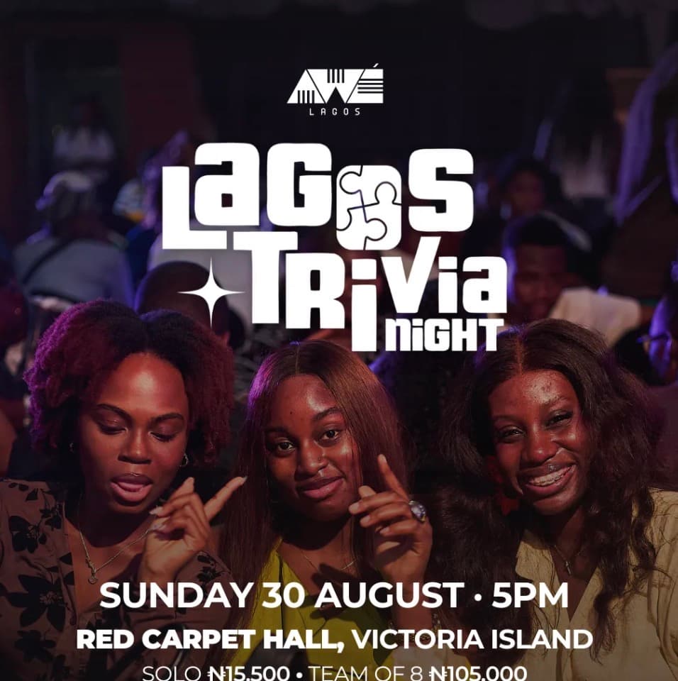 🎉 LAGOS TRIVIA NIGHT