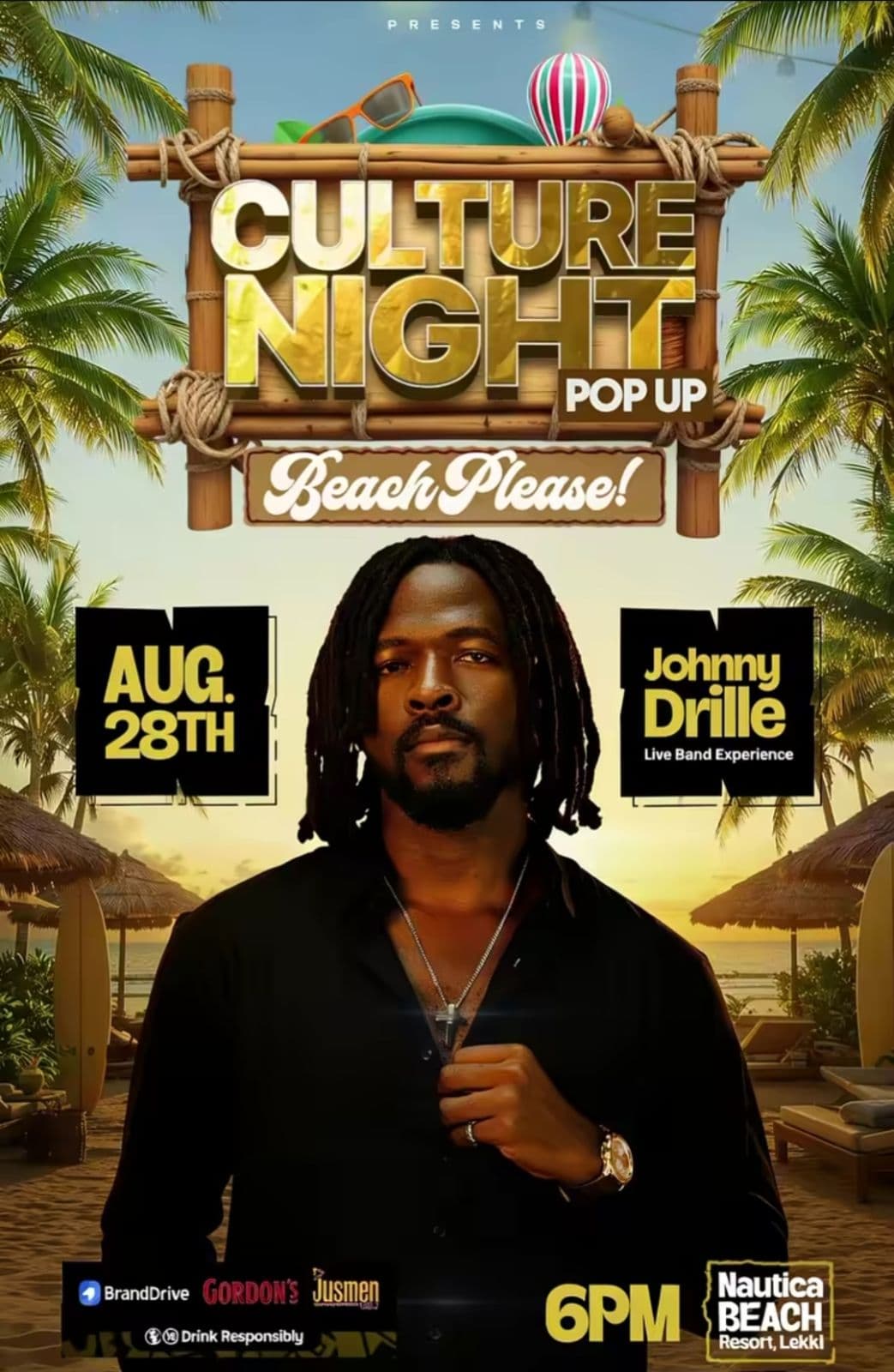 Culture Night Pop-Up: Beach Please! ft. Johnny Drille