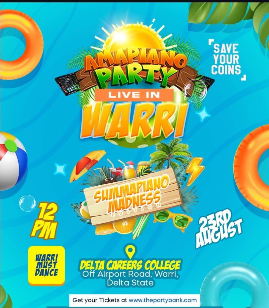 Amapiano Party Live in Warri – Summapiano Madness Edition