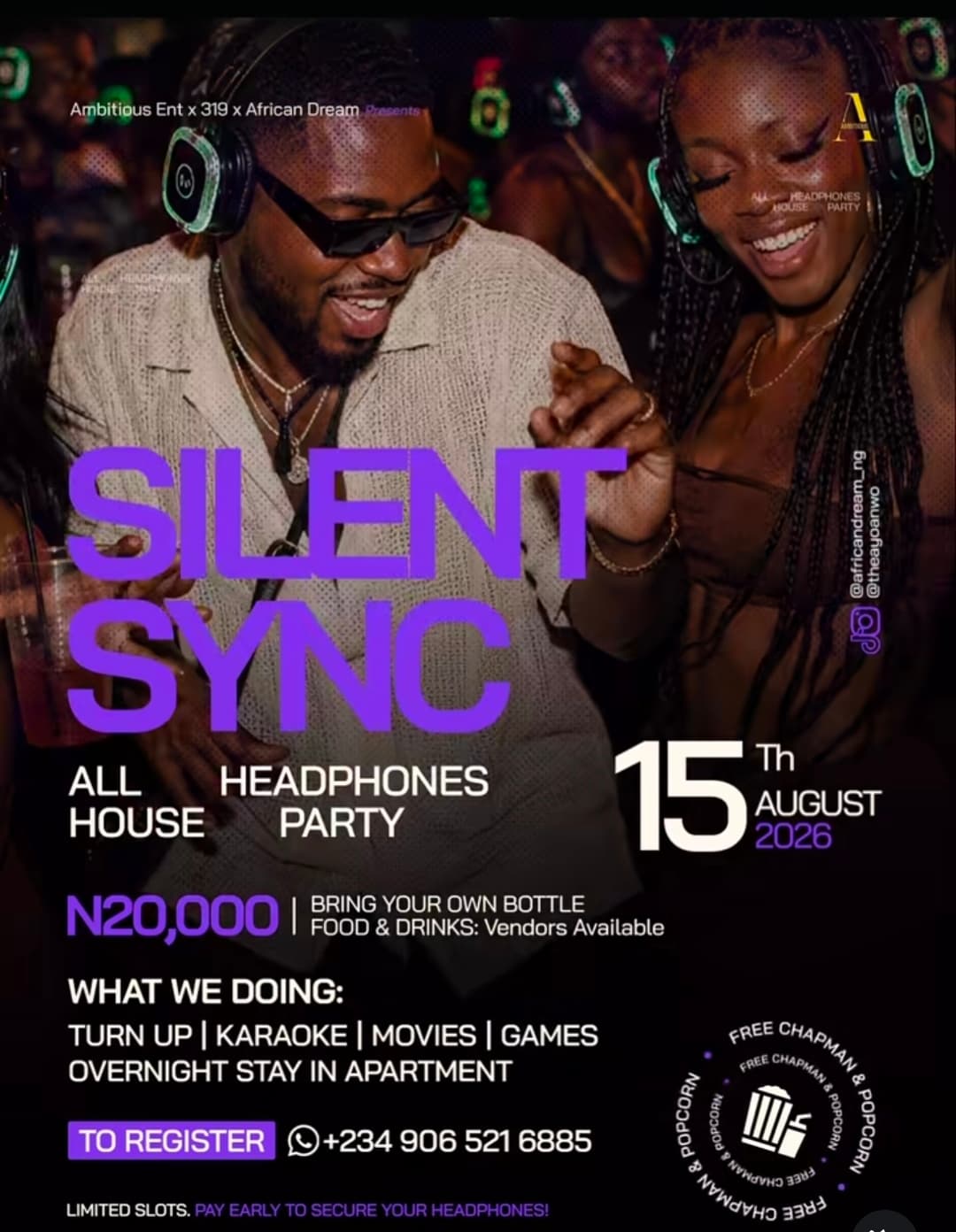 SILENT SYNC – All Headphones Party