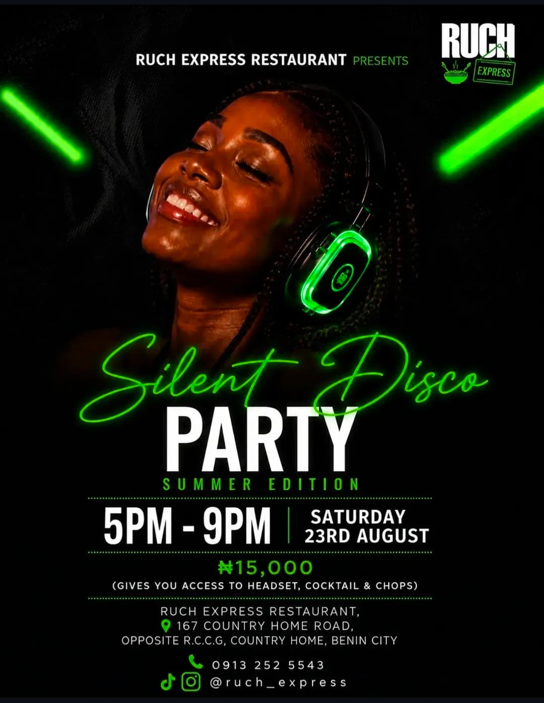 Silent Disco Party – Summer Edition