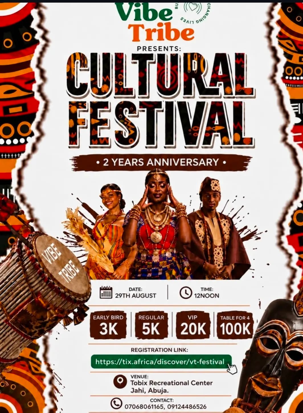 Vibe Tribe Cultural Festival – 2 Years Anniversary