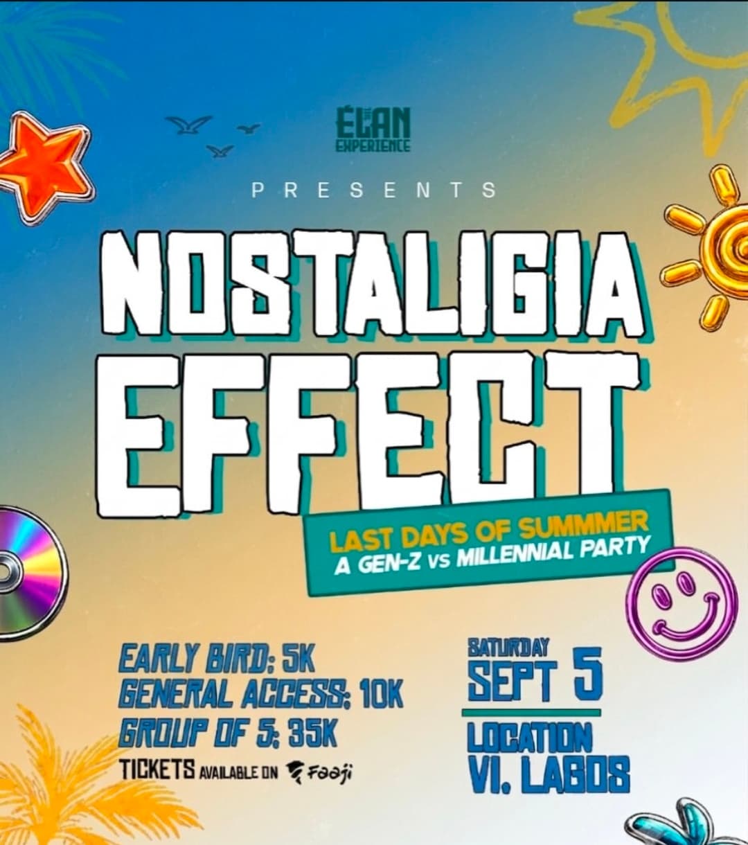 Nostalgia Effect – Last Days of Summer (Gen-Z vs Millennial Party)