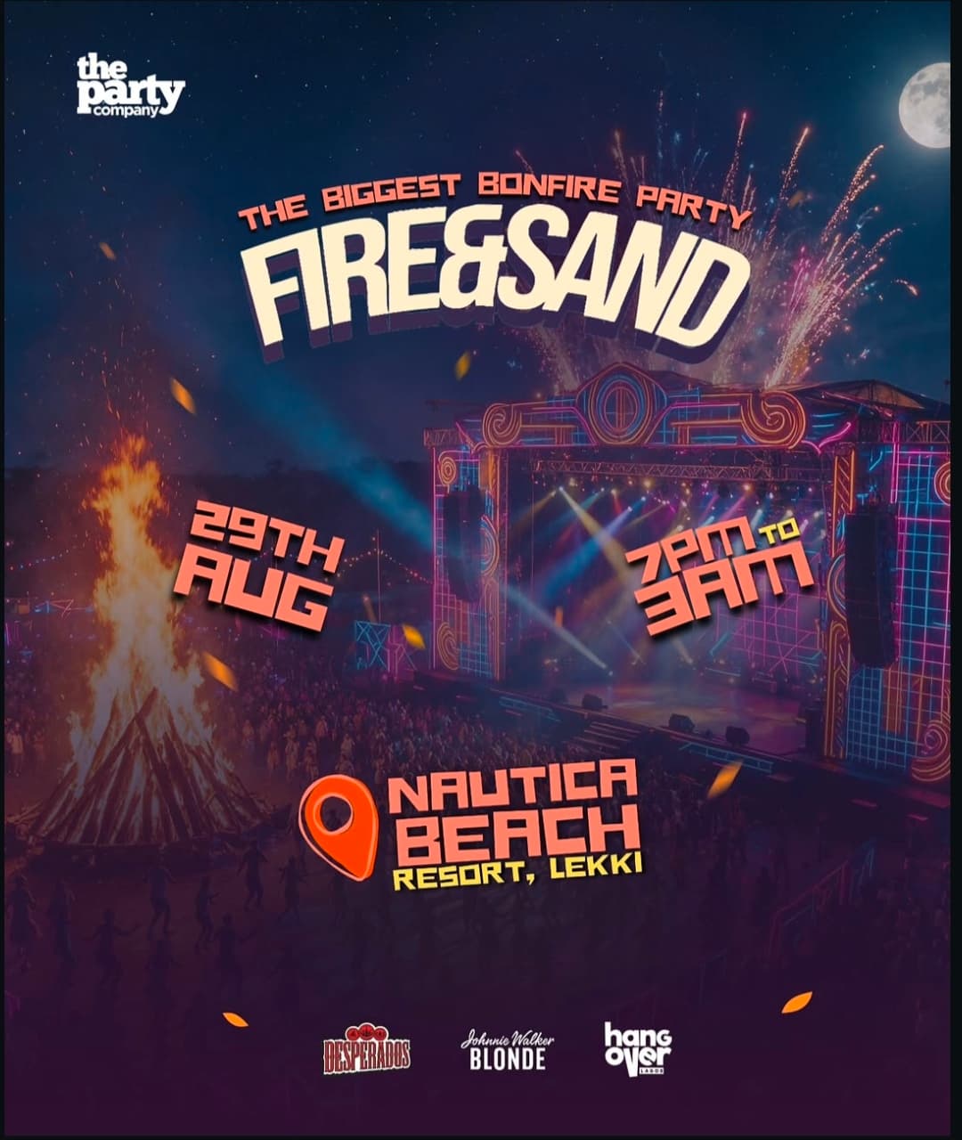 FIRE & SAND – The Biggest Bonfire Party
