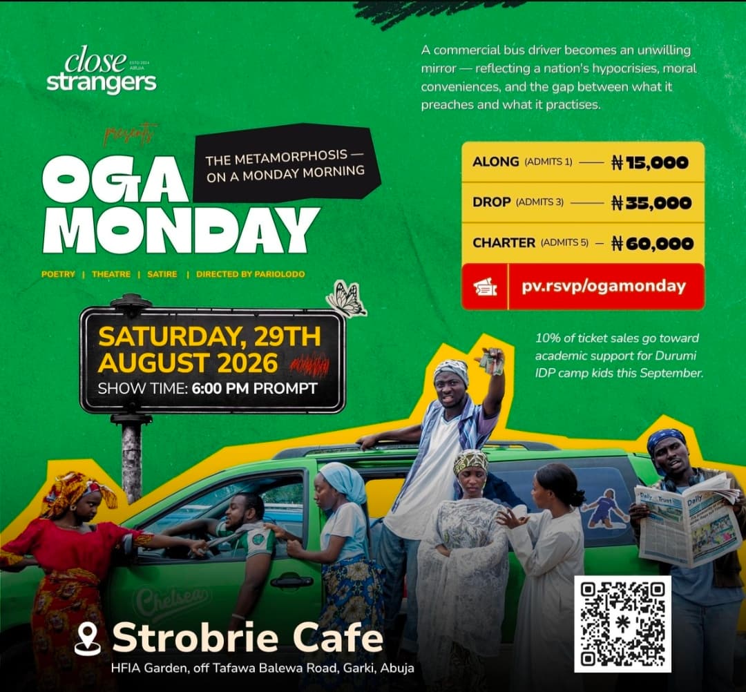 Oga Monday — The Metamorphosis