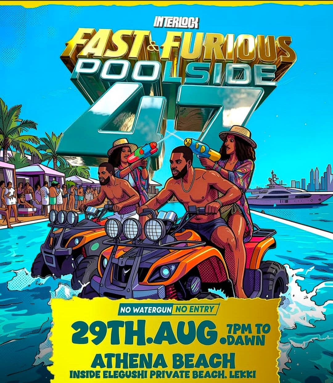 Interlock Fast & Furious Poolside 47