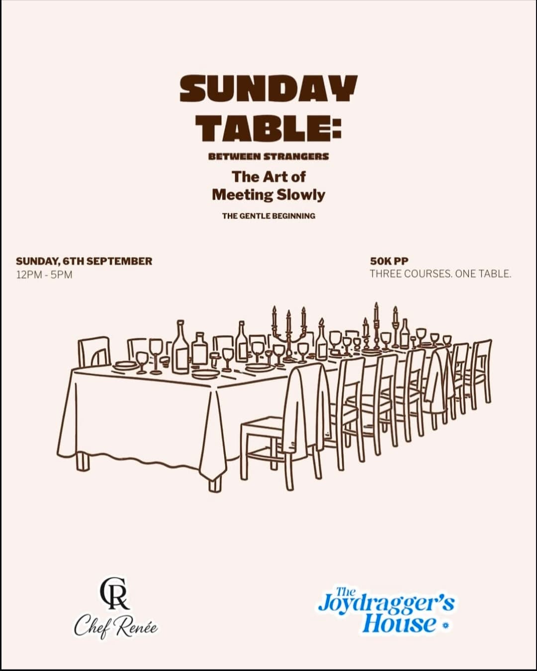 Sunday Table: Between Strangers – The Art of Meeting Slowly