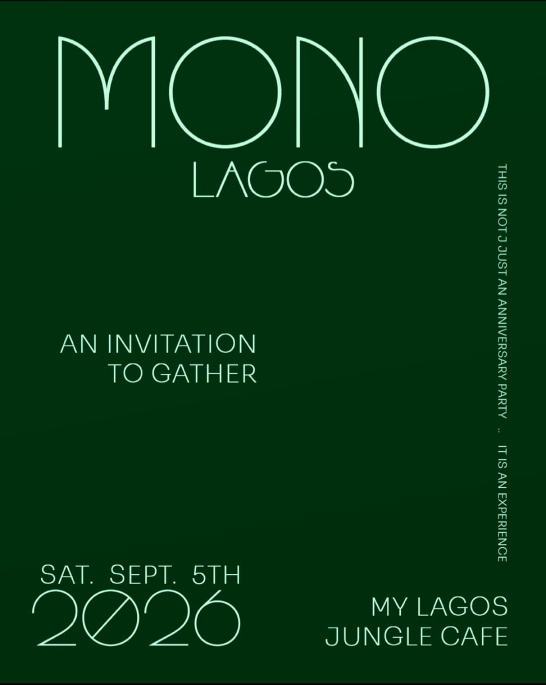 MONO 001: The Garden
