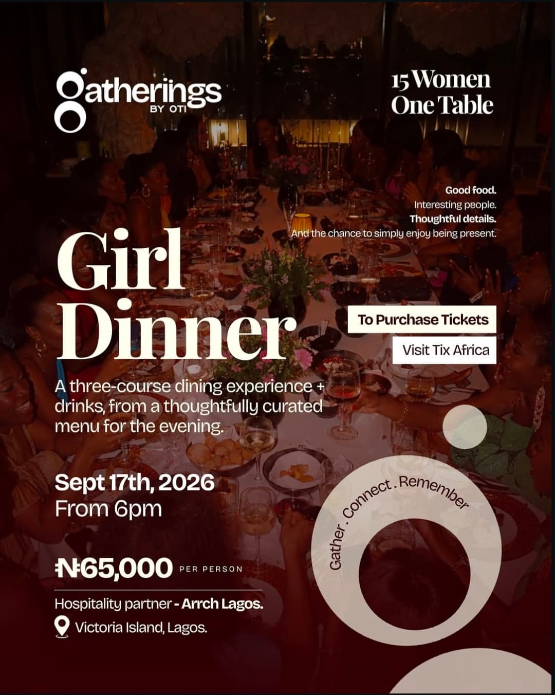 Girl Dinner – Gatherings by Oti