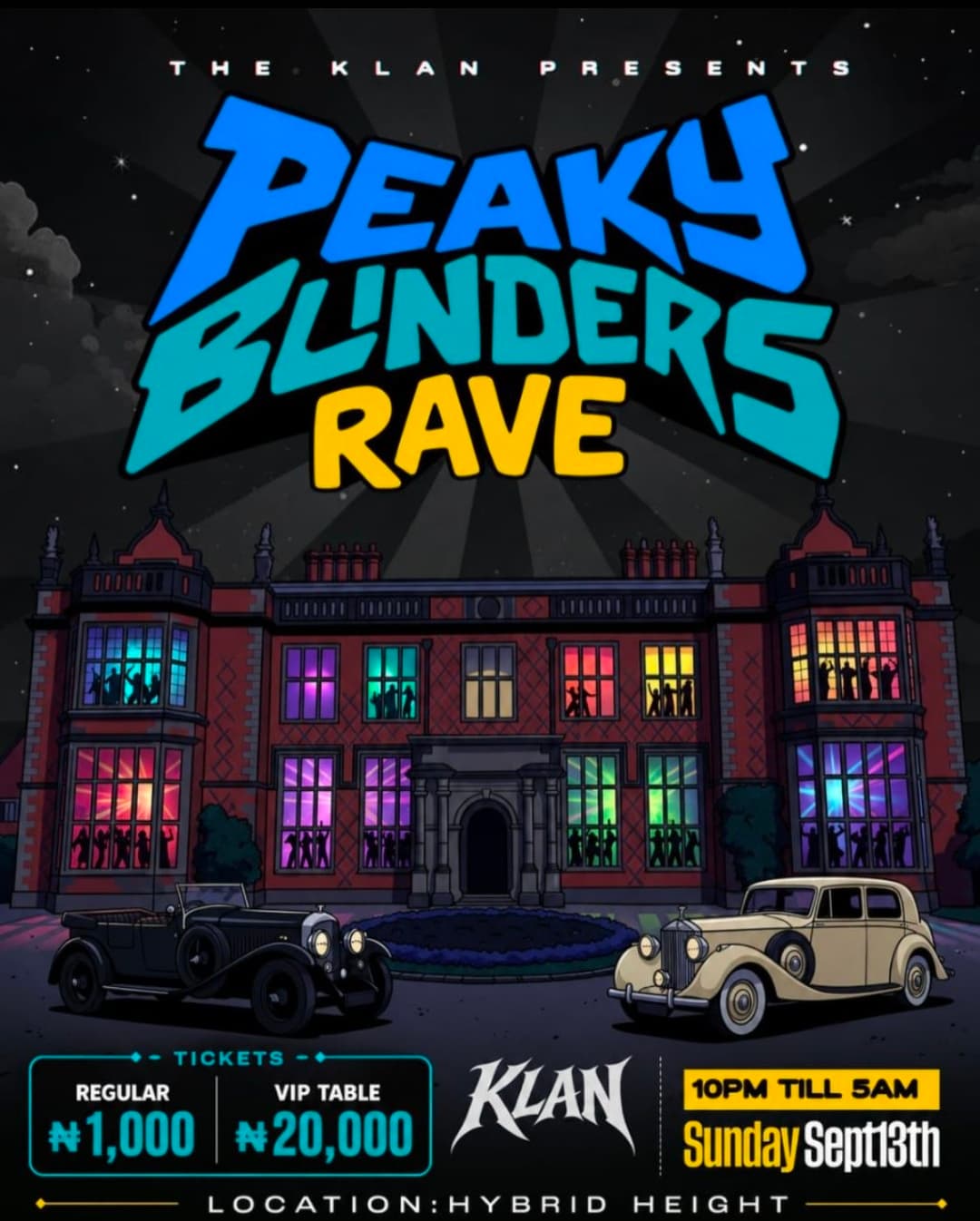 Peaky Blinders Rave