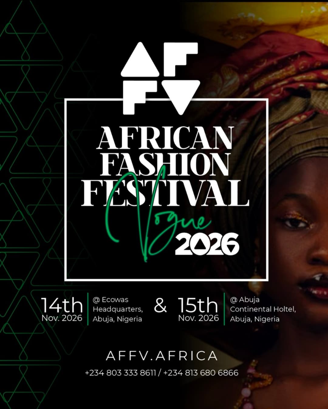 AFRICAN FASHION FESTIVAL VOGUE 2026