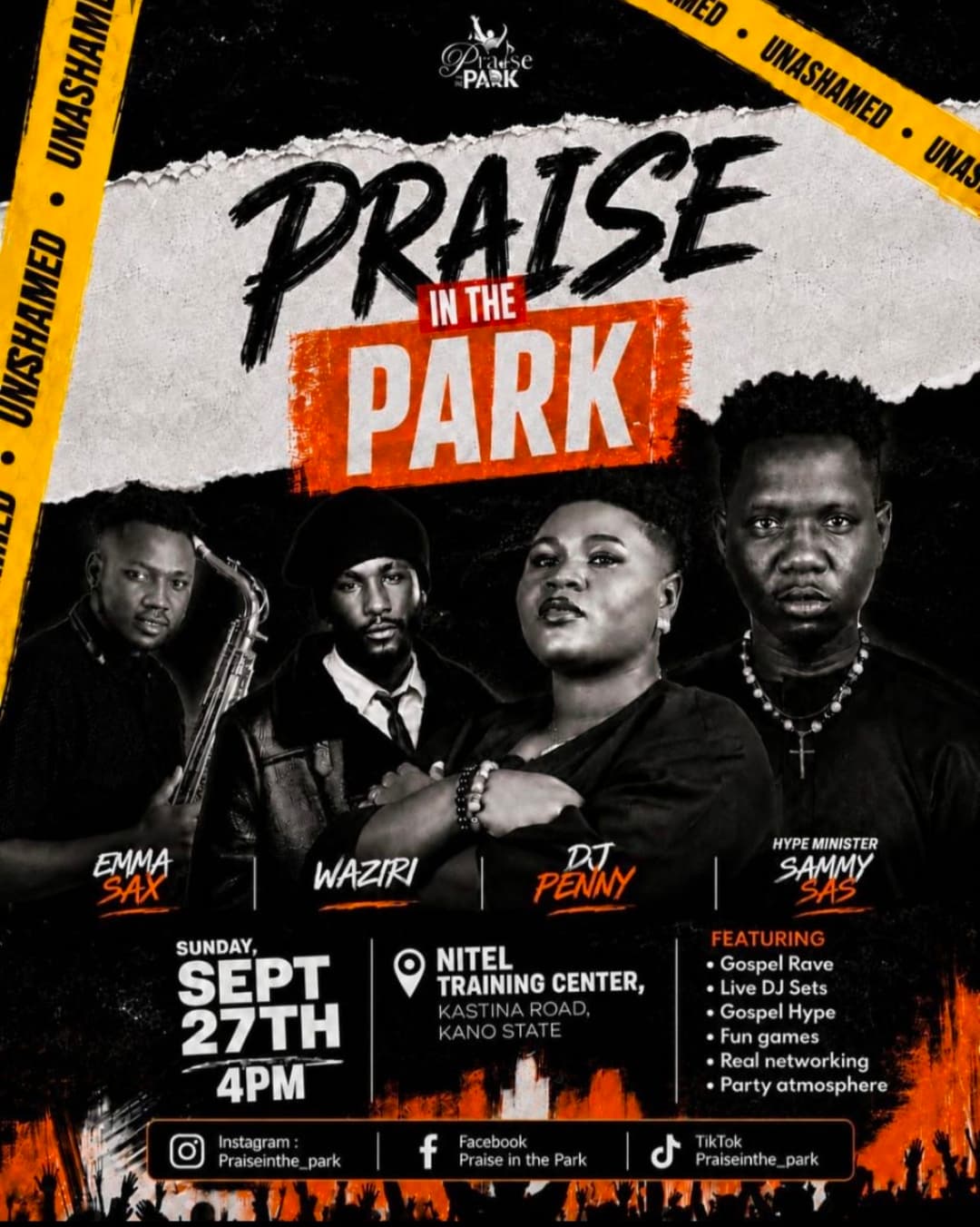 PRAISE IN THE PARK — "Unashamed"