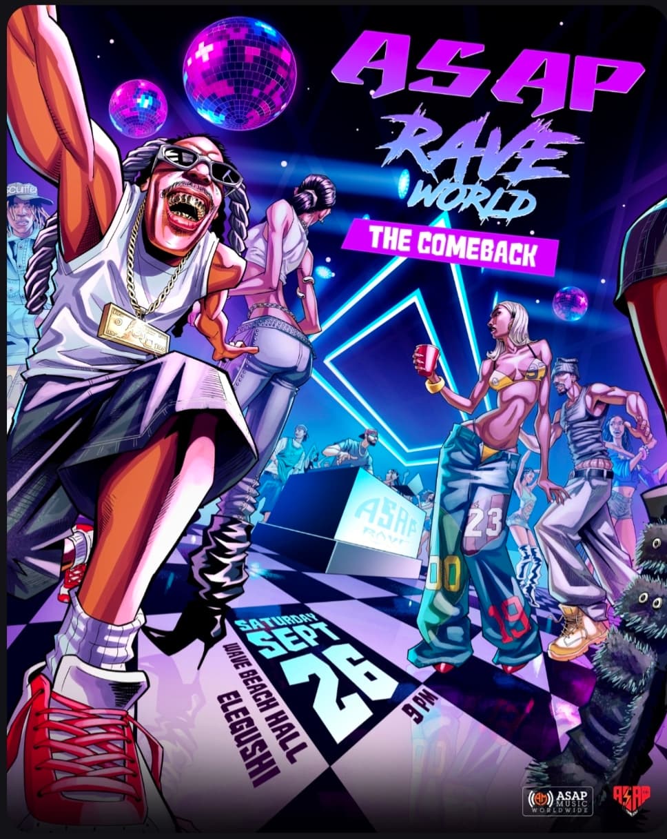 ASAP Rave World – The Comeback
