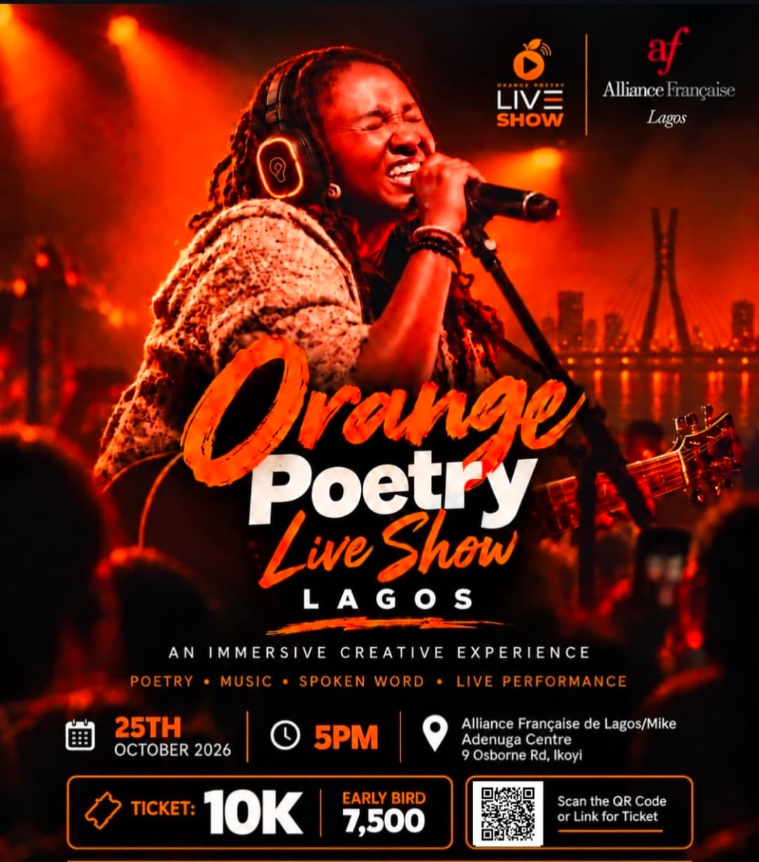 Orange Poetry Live Show Lagos