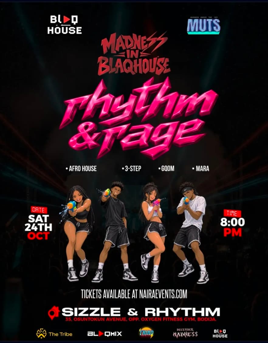 Madness in Blaq House: Rhythm & Rage MUTS × Blaq House